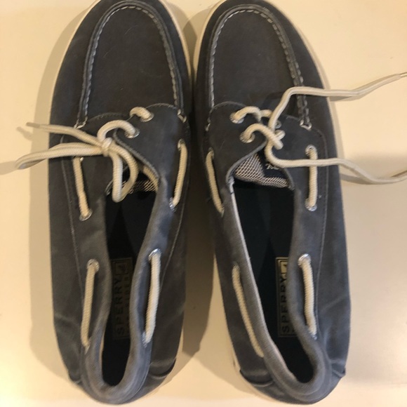 Sperry Other - Sperry Halyard Blue Boat Shoes - Sneakers - navy - 12